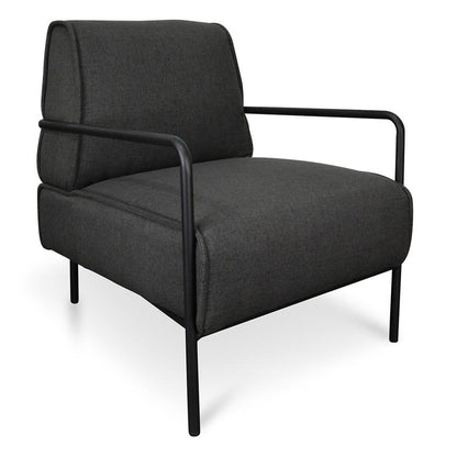 Robinson Dark Grey Lounge Chair - Notbrand