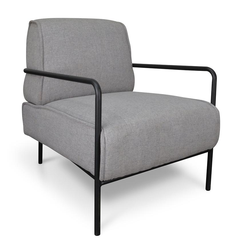 Robinson Light Grey Lounge Chair - Notbrand