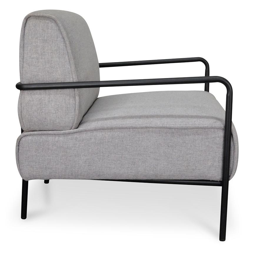 Robinson Light Grey Lounge Chair - Notbrand