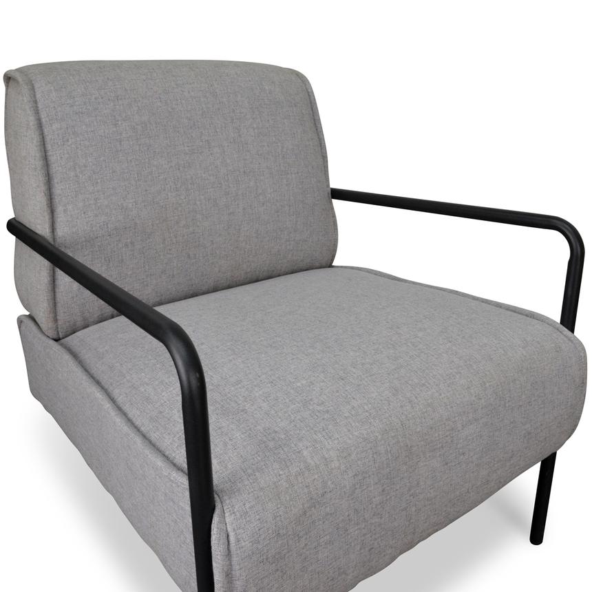 Robinson Light Grey Lounge Chair - Notbrand