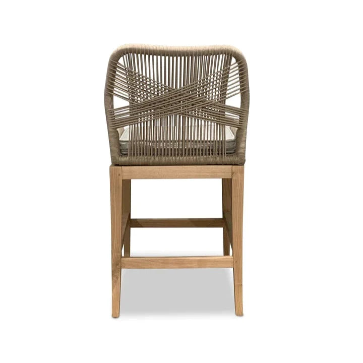 Zion Rope Weave Counter Stool - Natural - Notbrand