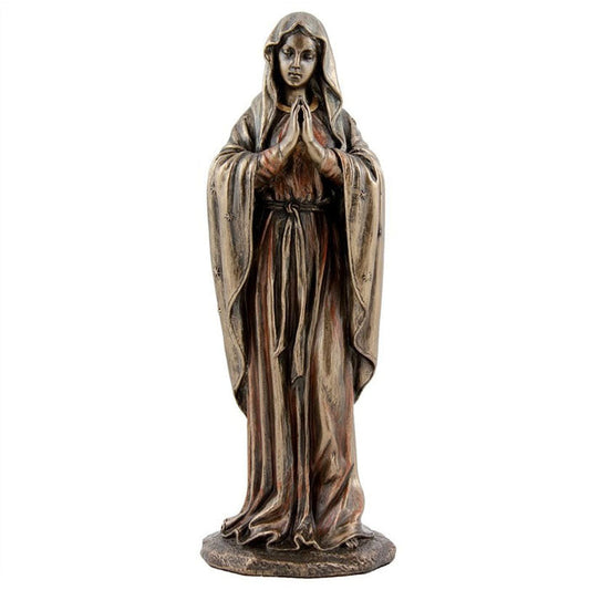 Mother Mary Bronze Figurine Small - Notbrand