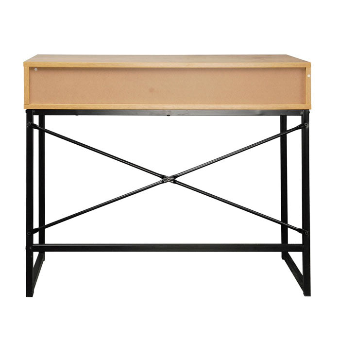 Myriam Herringbone Pattern Console Table - Notbrand