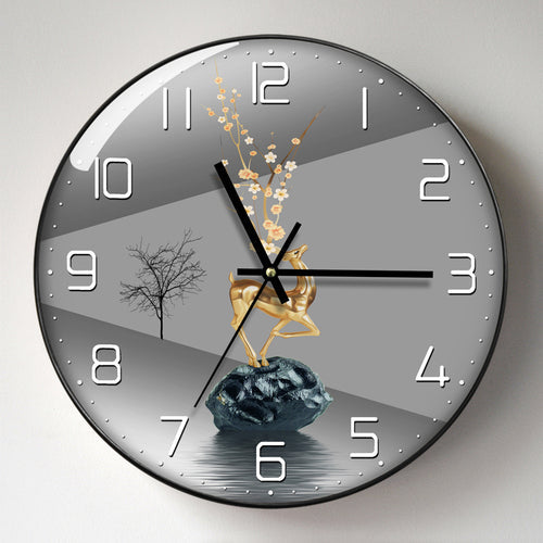 Sleek and Silent Wall Clock - Range - Notbrand