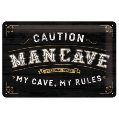 Man Cave - Medium Sign - NotBrand