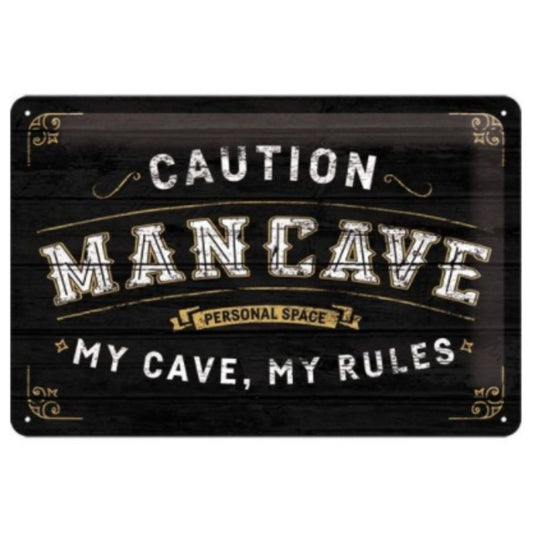 Man Cave - Medium Sign - NotBrand