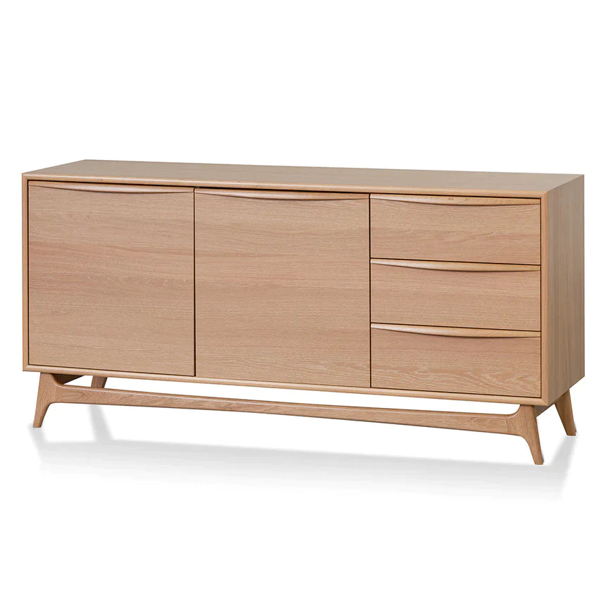 Melaku Sideboard Unit With Drawers - Natural Oak