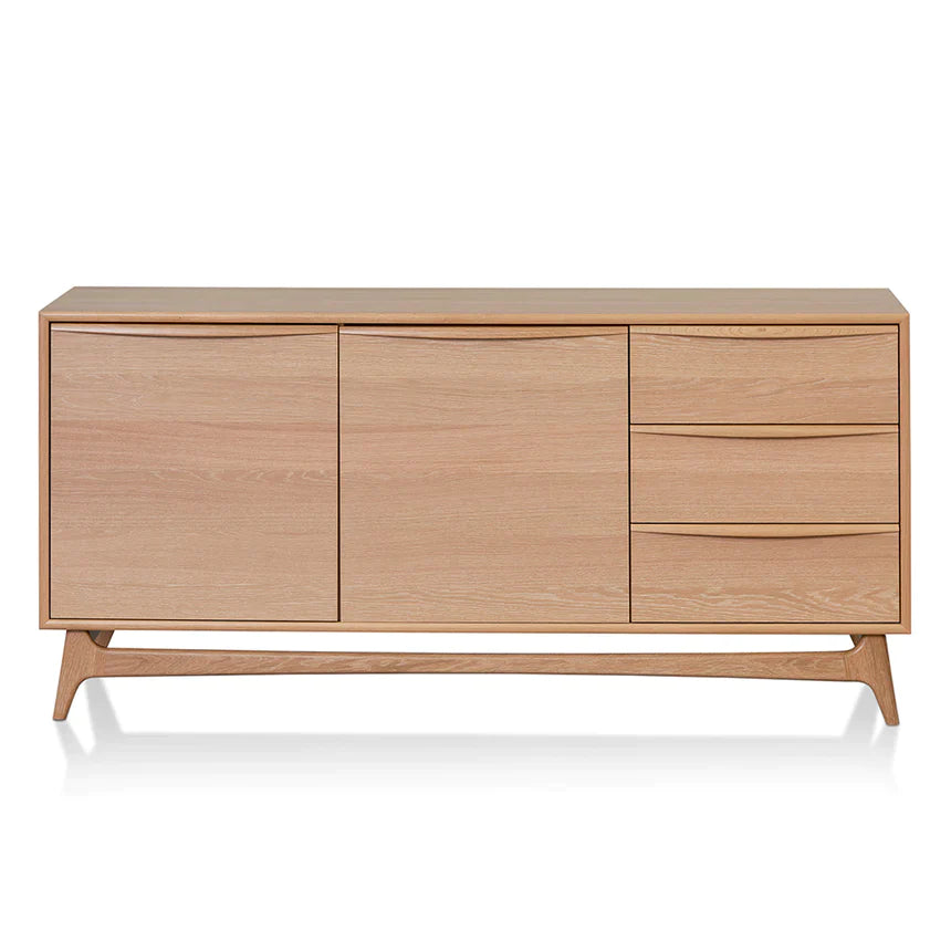 Melaku Sideboard Unit With Drawers - Natural Oak