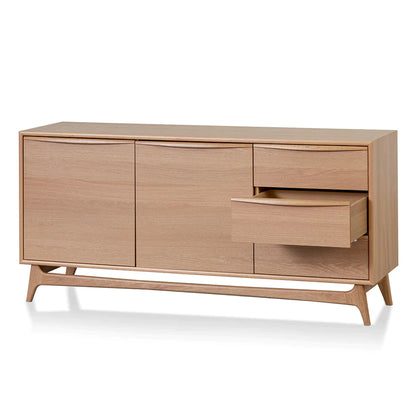 Melaku Sideboard Unit With Drawers - Natural Oak