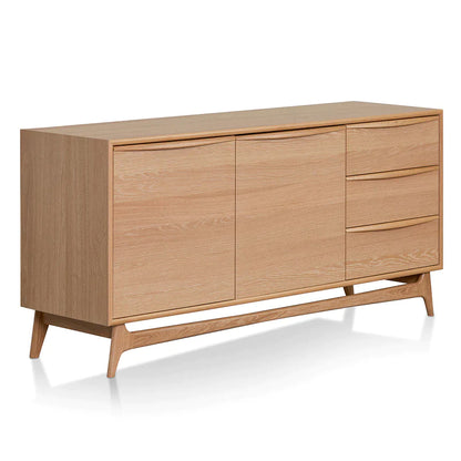 Melaku Sideboard Unit With Drawers - Natural Oak