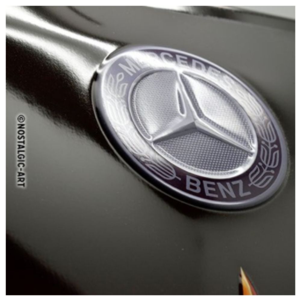 Mercedes-Benz Logo Evolution - Large Sign