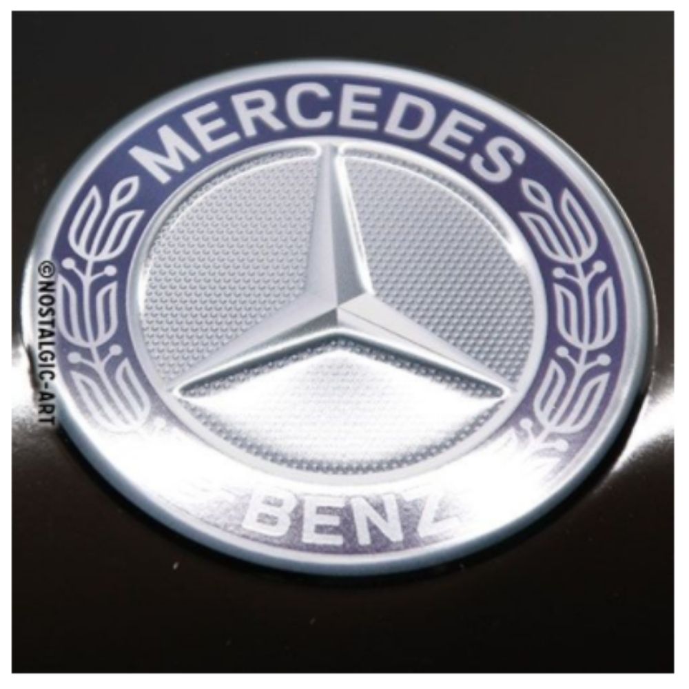 Nostalgic-Art Long Sign Mercedes-Benz Logo Evolution - NotBrand