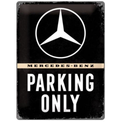 Mercedes-Benz Parking Only - Large Sign - Notbrand