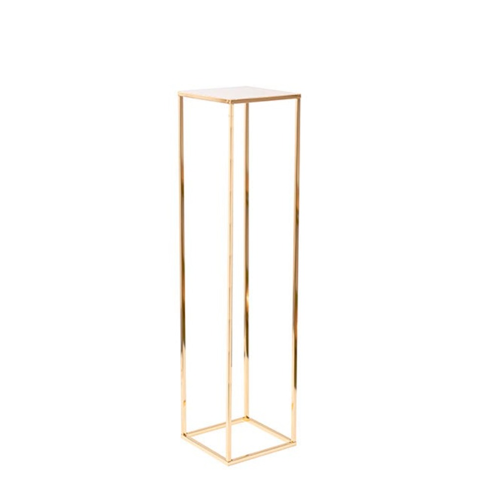 Metal Centerpiece Pedestal Stand in Gold - Small - Notbrand