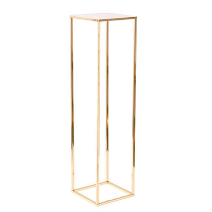 Metal Centerpiece Pedestal Stand in Gold - Large - Notbrand