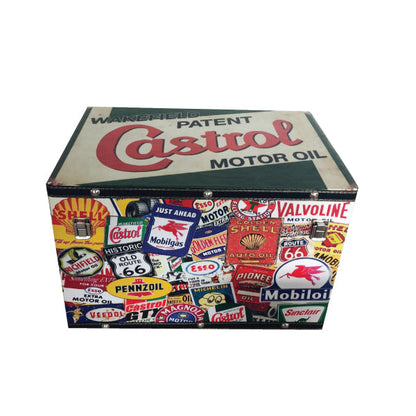 Set of 5 Motor Oil Trunks Storage Boxes - Notbrand