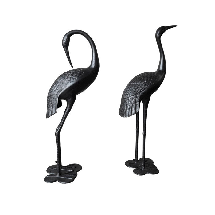 Set of 2 Niles & Frasier Cranes Cast Aluminium - Notbrand