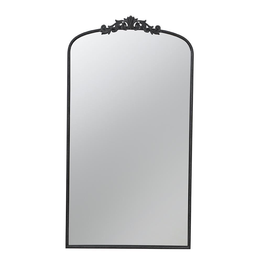 Ornate Metallic Floor Mirror - Notbrand