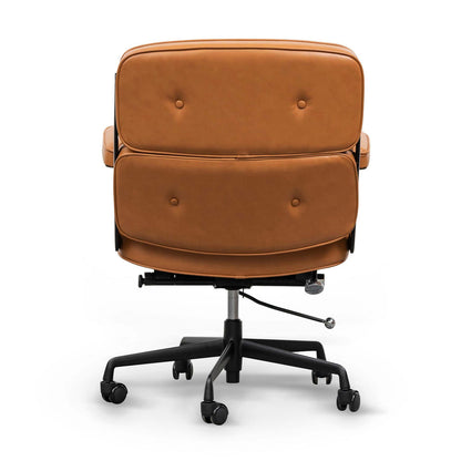 Strazop Cushion Seat Office Chair - Honey Tan - Notbrand