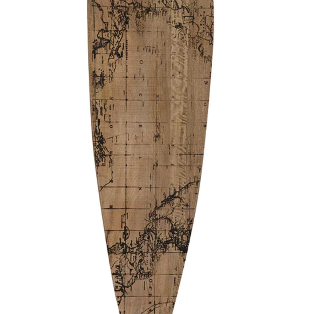 Ola Hardwood Timber Surfboard Wall Art - Notbrand