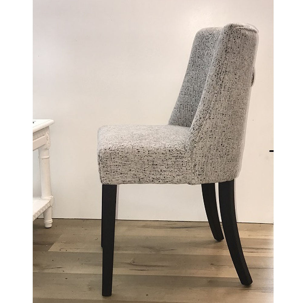 Ophelia Dining Chair Tweed - Notbrand