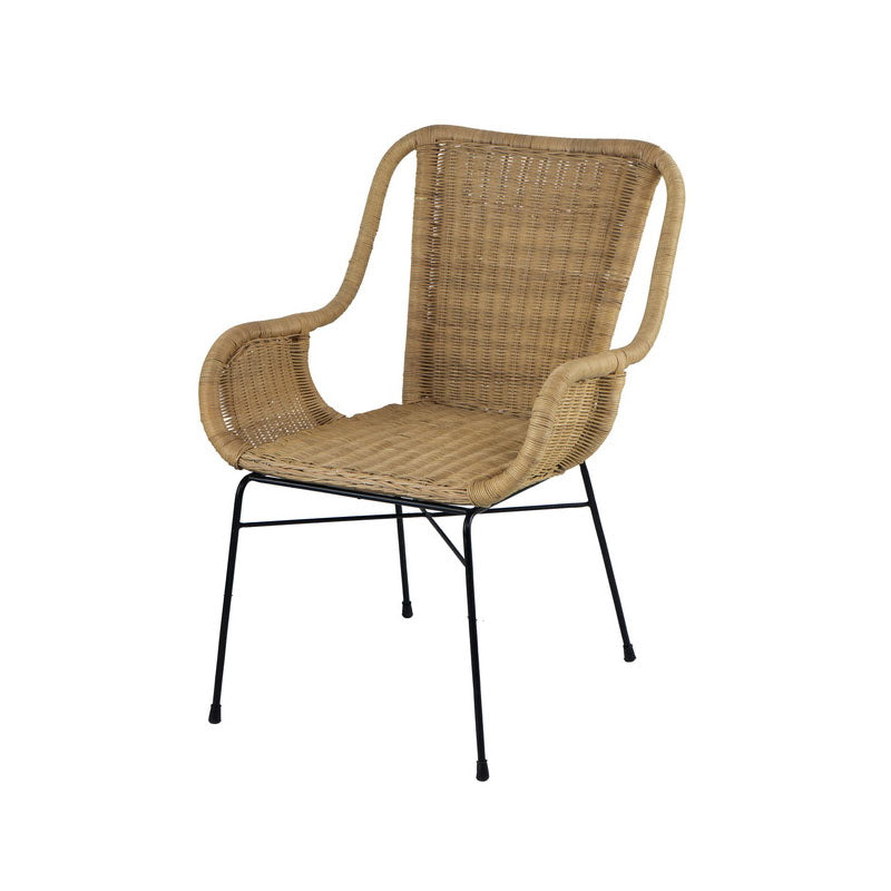 Palmview Rattan Dining Chair - Notbrand