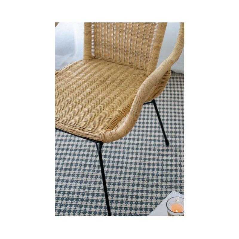 Palmview Rattan Dining Chair - Notbrand