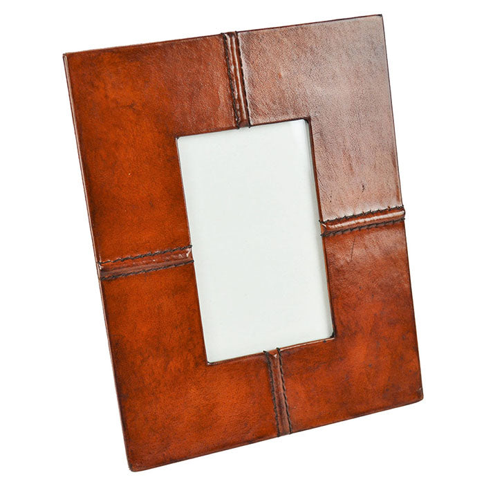 Tan Leather Photo Frame - Notbrand