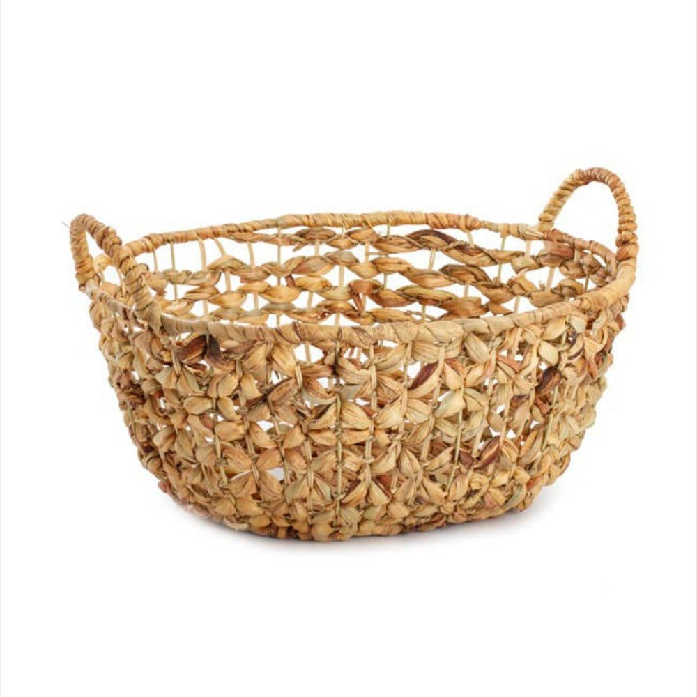 Set of 3 Premium Rattan Oval Hamper - Large - Notbrand