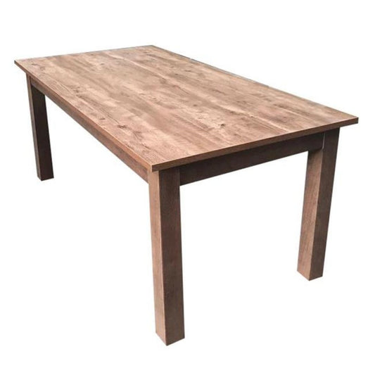 Quercus Wooden Dining Table - 10 Seater - Notbrand
