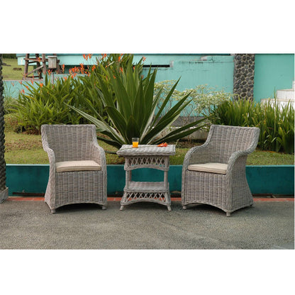 Xyloq 3-Piece Wicker Set - Natural - House of Hyne