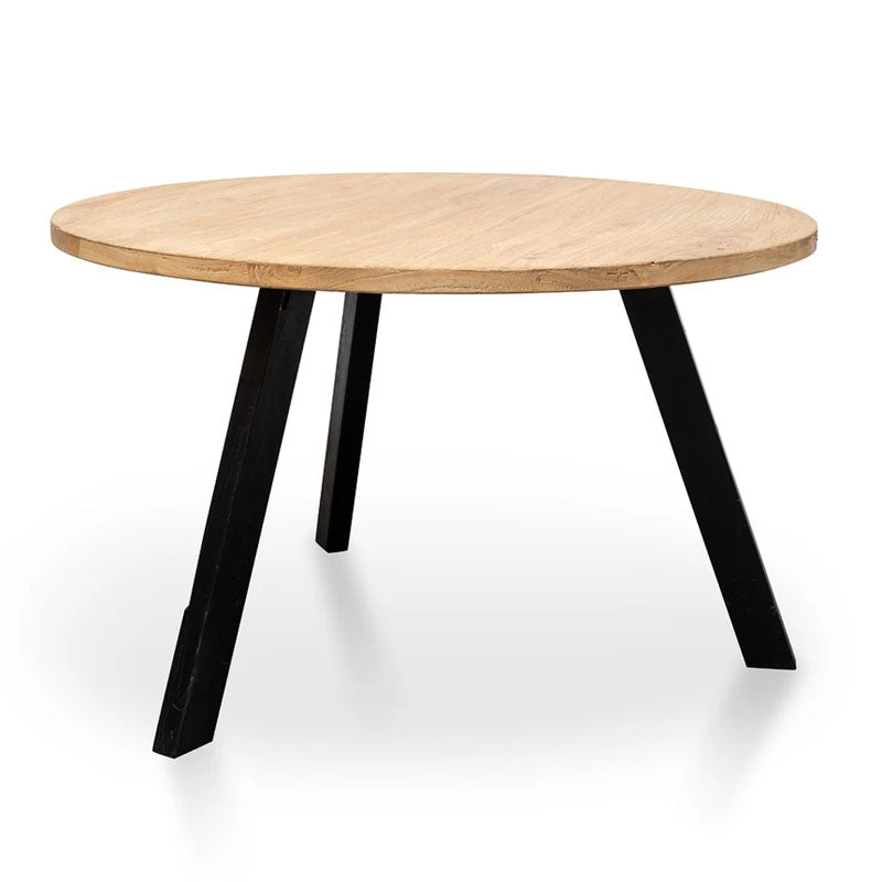 Heritage Round Riten Dining Table with Black Legs - House of Hyne