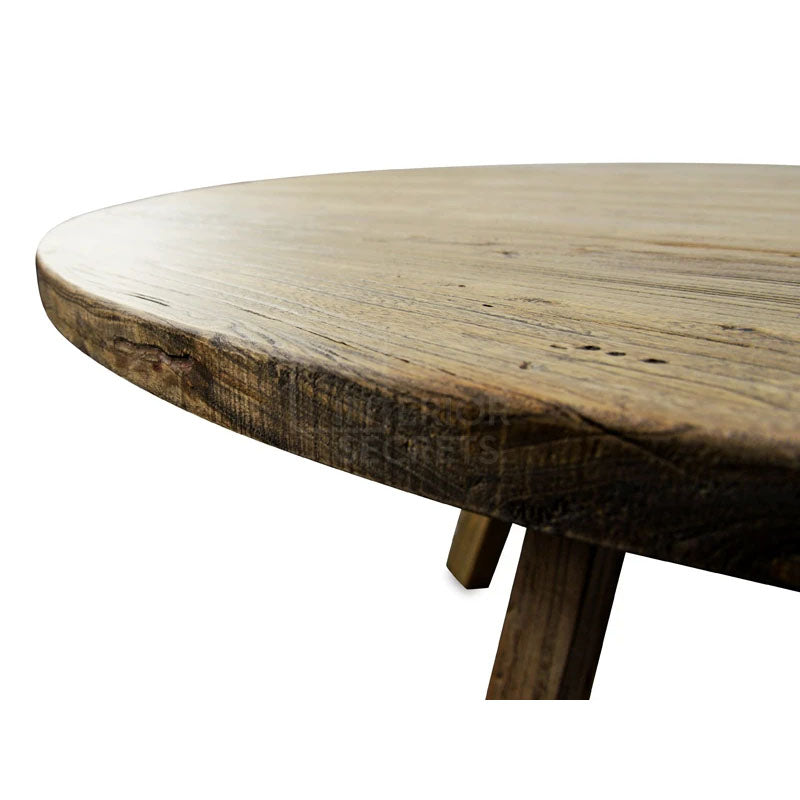 Heritage Round Mypos Dining Table - 1.25m - House of Hyne