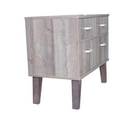 Retro Melamine Bedside Chest - Notbrand