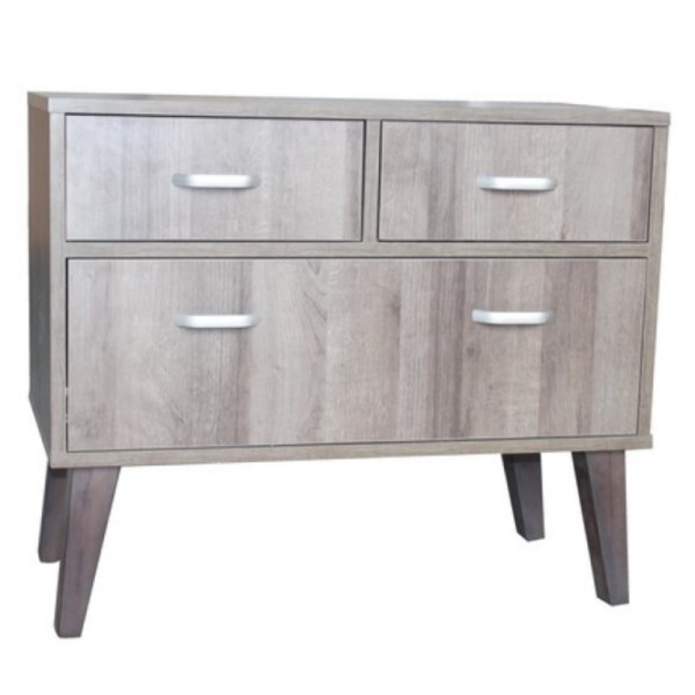 Retro Melamine Bedside Chest - Notbrand