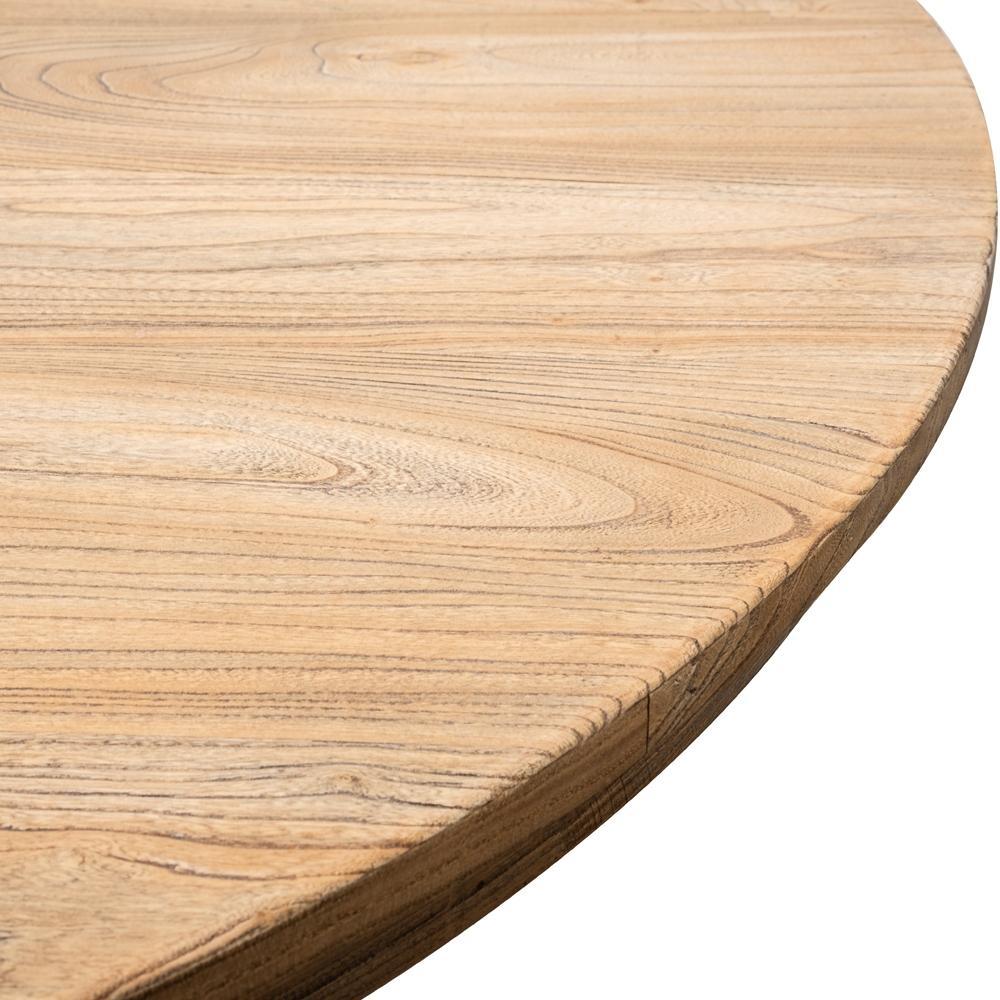 Rustic Round Silene Dining Table - 140cm  - House of Hyne