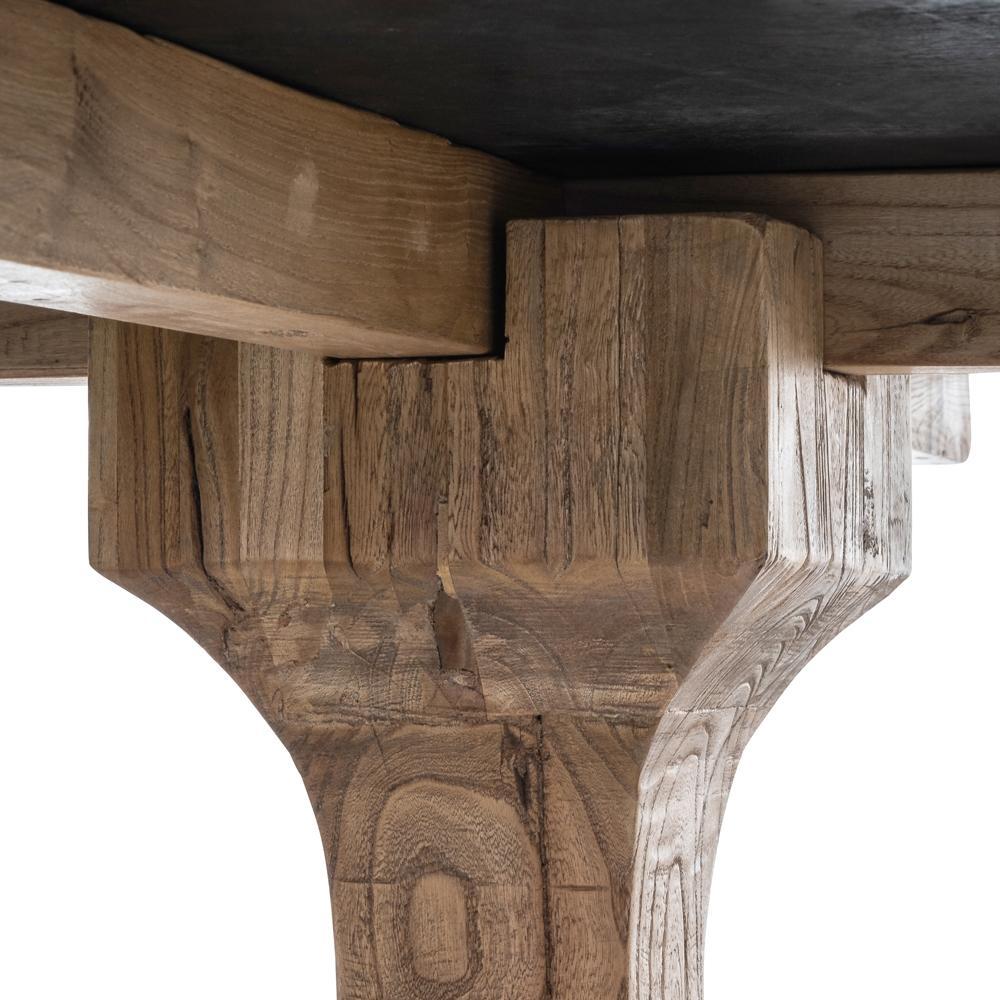 Rustic Round Silene Dining Table - 140cm  - House of Hyne