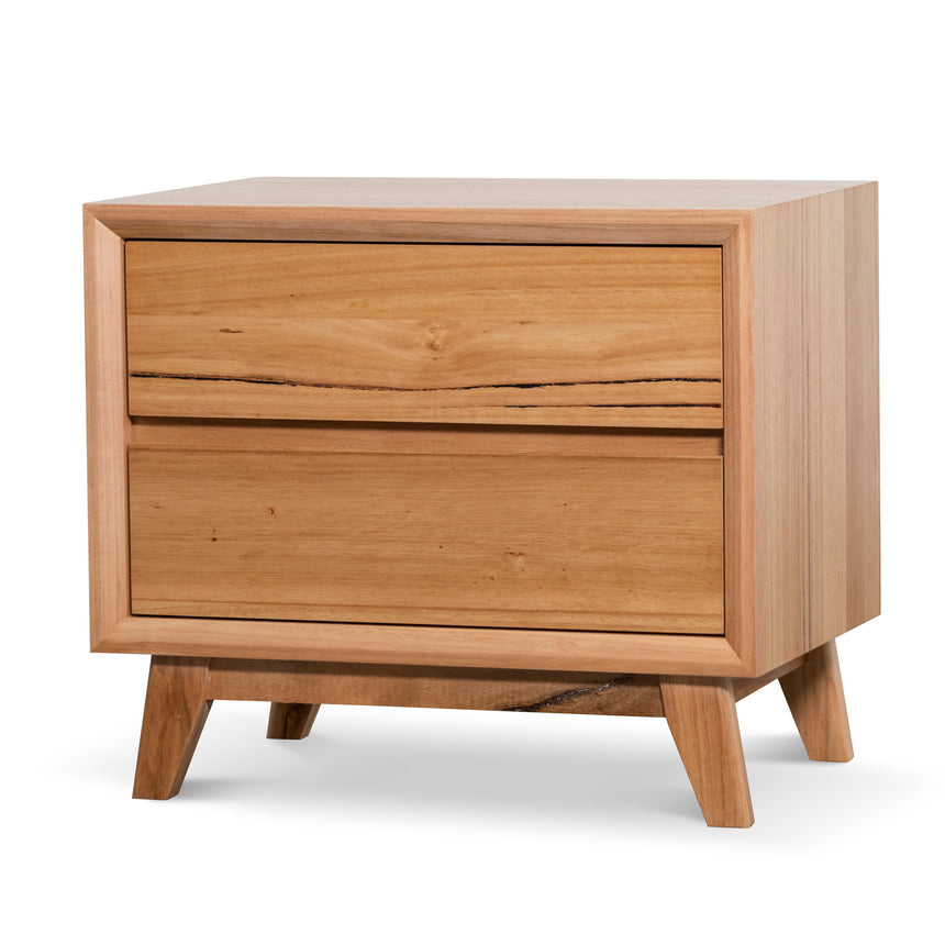 Lesnik Bedside Table - Messmate - Notbrand