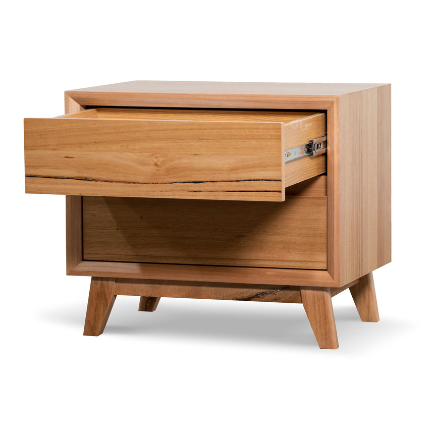 Lesnik Bedside Table - Messmate - Notbrand