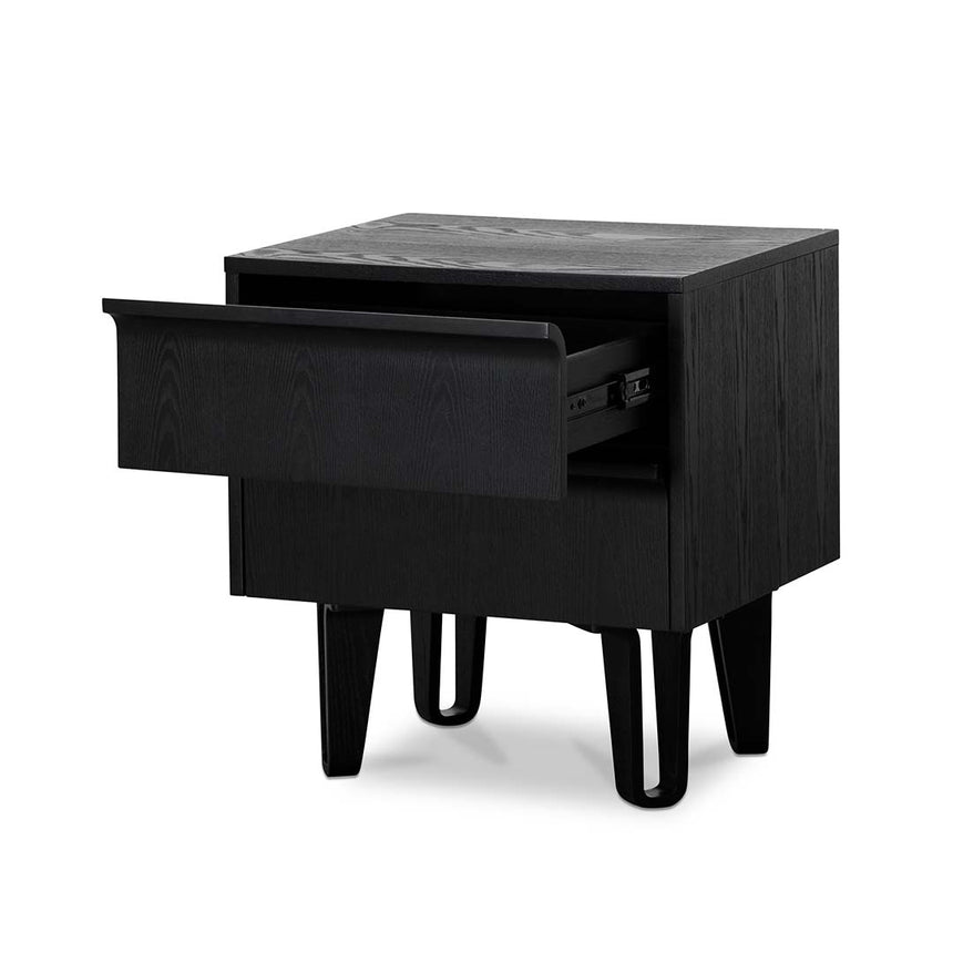 Tshala Bedside Table - Full Black - Notbrand