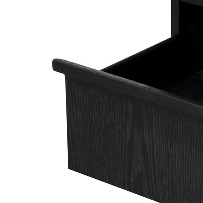 Tshala Bedside Table - Full Black - Notbrand