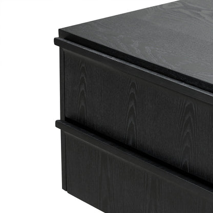 Tshala Bedside Table - Full Black - Notbrand