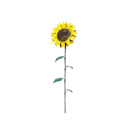 Set of 2 Stake Sunflower Yellow - Small - Notbrand