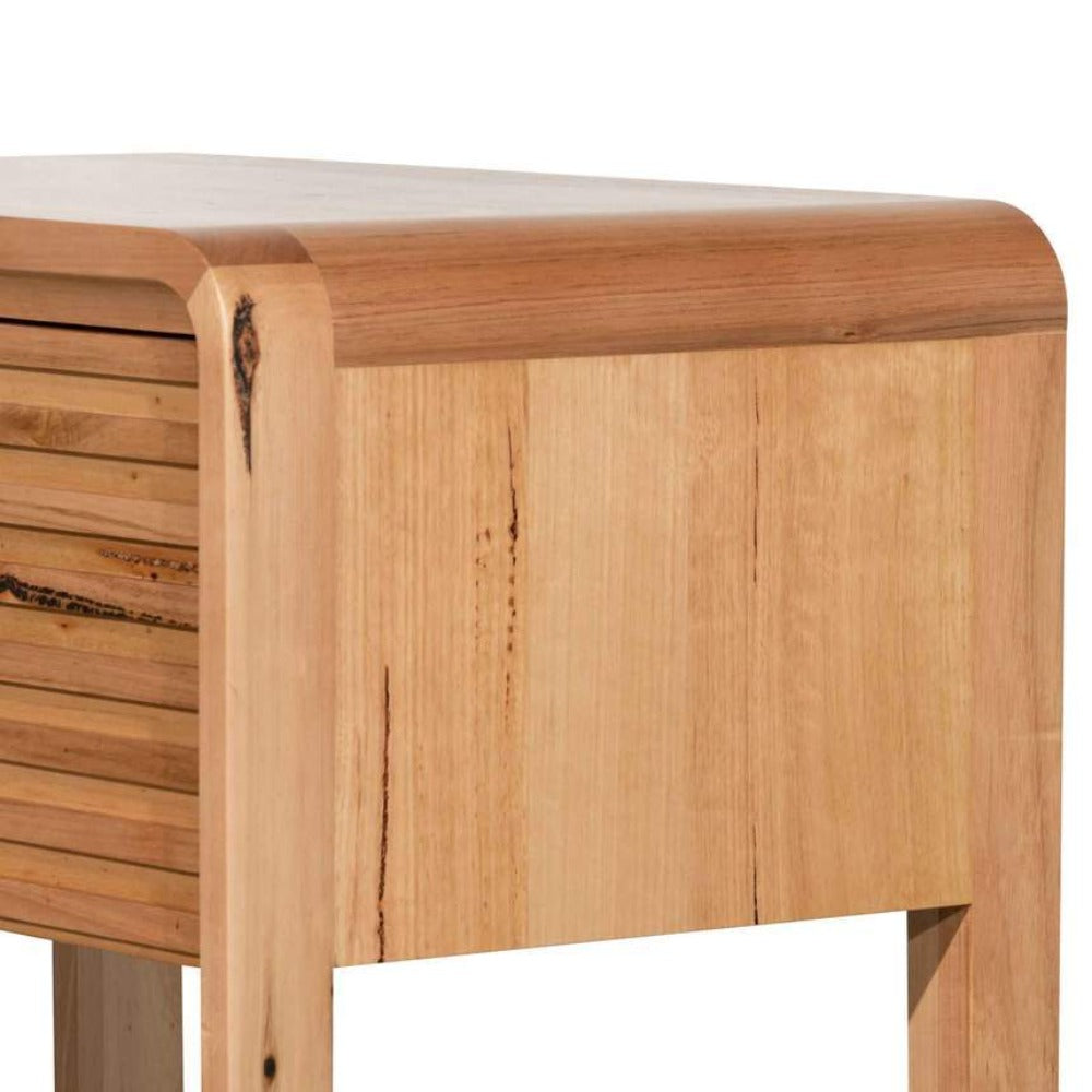 Single Drawer Bedside Table - Messmate - Notbrand