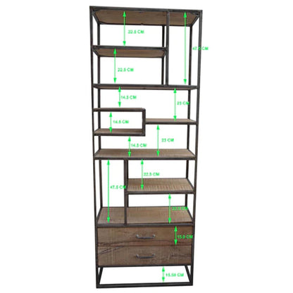 Caelum Narrow Iron Bookshelf
- House of Hyne