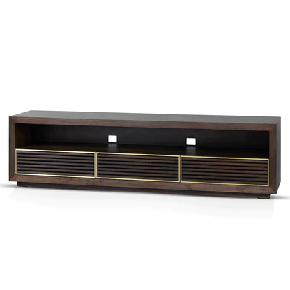 Walnut Majesty Solomon TV Unit - 2m  - House of Hyne