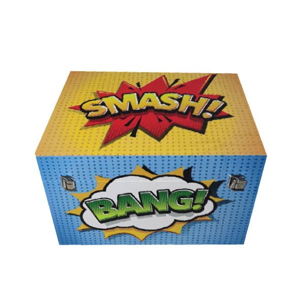 Set of 5 Superhero Comic Trunks Storage Boxes - Notbrand