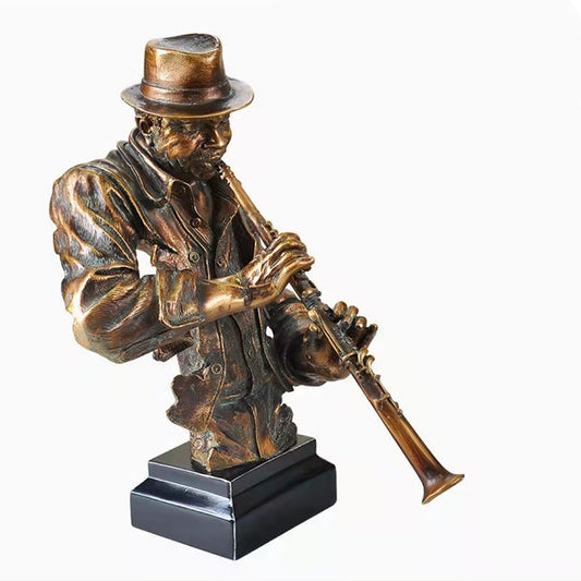 American Style Modern Music Saxophone Figurine