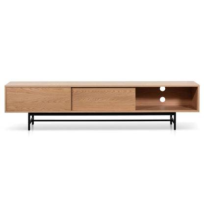 Metod Wooden Entertainment TV Unit - Natural - Notbrand