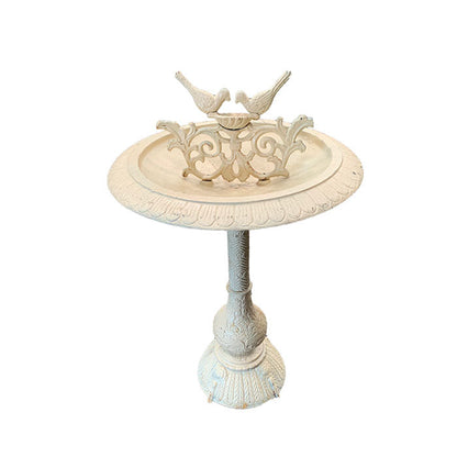 Twin Birds Cast Iron Bird Bath - Notbrand